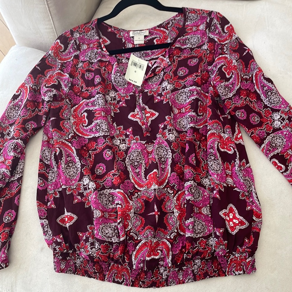 Lucky Brand bohemian top